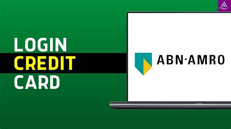 abn creditcard login